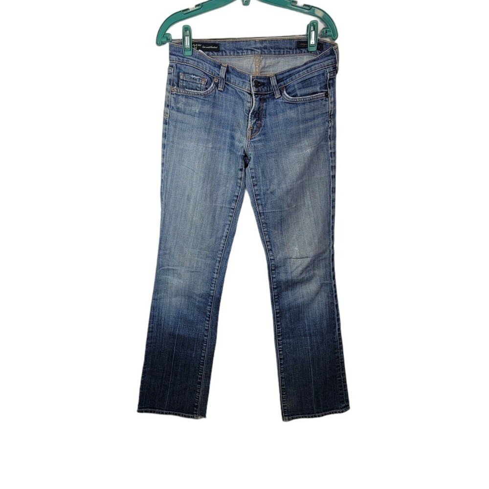 💙 Citizens of Humanity Boot Cut Kelly Jeans 29 Stretch Low Boot Distressed‎